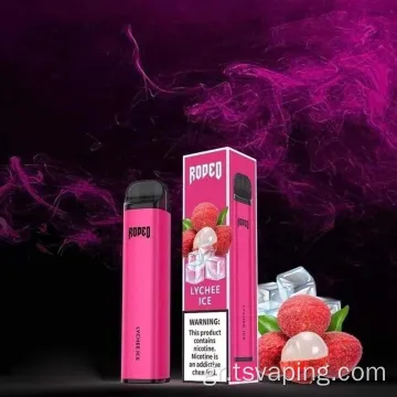 Μεγάλες γεύσεις μίας χρήσης Pod 1600 Puffs Mini CIG